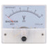 Baomain Analog Voltmeter 85C1 DC 0-10V Rectangle Analog Volt Panel Meter Gauge