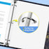 SUNEE 600 Pack Sheet Protectors for 3 Ring Binder, PVC-Free Clear Page Protectors 8.5x11 Inches, Top Loading Binder