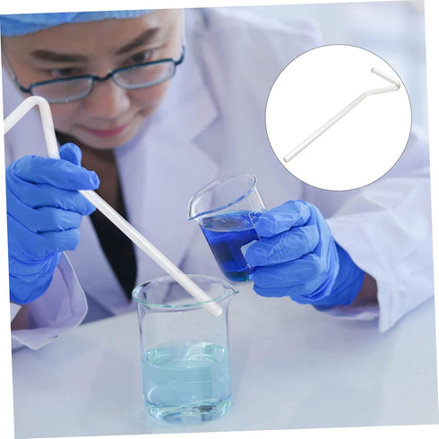 4pcs Glass Coating Rods, Laboratory Cell Spreader Tools, Glass Diffuser Cell Spreaders for Major Stirring