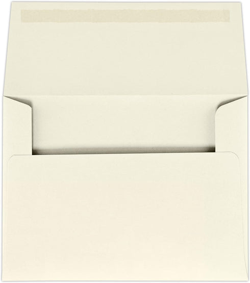 LUXPaper A6 Invitation Envelopes | 4 3/4" x 6 1/2" | Natural | 70lb. Text | 50 Qty