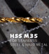 INTOO Hss Cobalt Drill Bits Set, 21PCS Triangle Shank Industry Drill Bits with Golden Ratio Tip