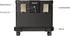 Honeywell Safes & Door Locks - 1106C Wheel Cart for 1106 File Chest, Black