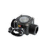 3/4" Water Flow Sensor Food-Grade Switch Hall Effect Flowmeter Fluid Meter Counter 1-60L/min, Pack of 2