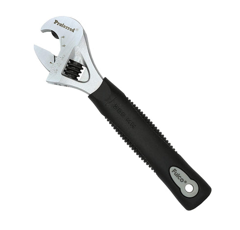 Proferred T09002 8" Ratcheting Adjustable Wrench, Matte Finish