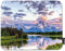 Mountain Nature Mouse Pad Grand Snowy Mountains Lake Tree Landscape, Non-slip Rubber Base Mousepad for Computer, Laptop