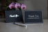 T&M Quality Designs LLC 120 6 4x6 Inches Elegant Thank You Cards in Black with Matching Black Envelopes and Sealing