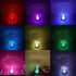 CXVX 13.5" Colour Changing Fibre Optic Crystal Lamp - Mood Lamps for Bedroom Living room study room, Fiber Optic Night