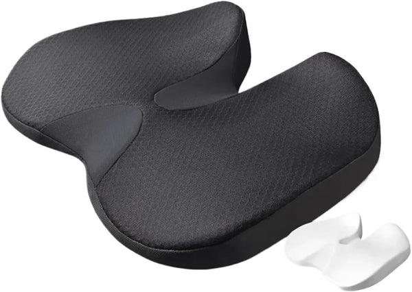 JJKSKV Orthopedic Memory Foam Prostate Cushion for Tailbone and Sciatica Seat Cushion for