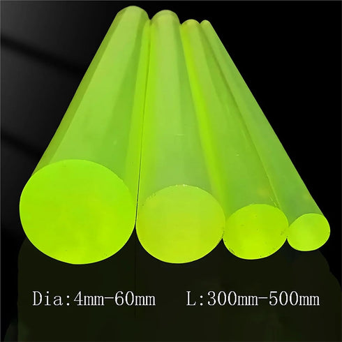 Generic 1Pcs/3Pcs L500mm 40mm 1Pcs) Polyurethane Bar Hardness PU Round Rod Beef Tendon Bar Rod(Diameter