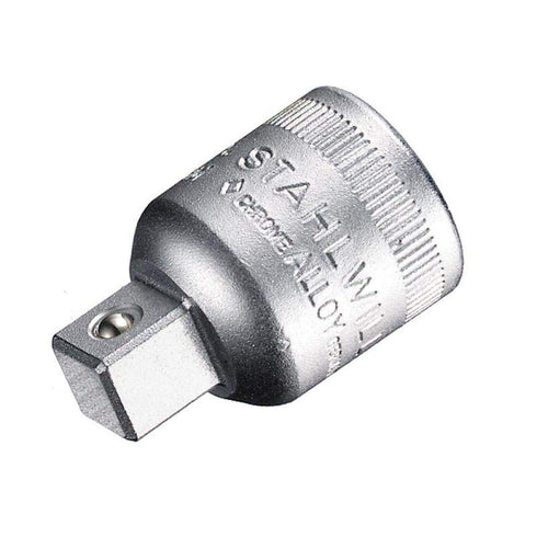 Stahlwille 13030002 513 Reducing Adaptor, 1/2" Socket x 3/8" Plug, 202 N-m Torque, High Performance Steel, Made in