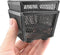 HAHIYO Stackable Paper Clip Mesh Holder Cup, 2.2" Height, 2 Pack Black, Sturdy PaperClip Holder for Desk Organizer