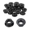 SIMAIYUN 50 Pcs M6 x 1.0mm Serrated Flange Hex Nuts, 304 Stainless Steel