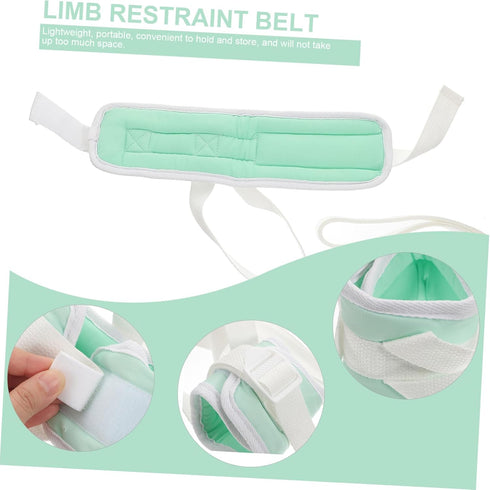 2pcs Outanaya Professional Belt Supple Arm Belt Wrist Strap for Patients Leg Holder Band