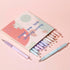 Ultra Fine Gel Pens 12 Pack, 0.38mm Smooth Writing Pens for Girls Women - Cute Office School Supplies