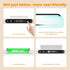 4000mAh 6W 3-Color Dimmable Closet Rechargeable Under Cabinet Lighting with Remote, Wireless Magnetic Light Bar