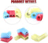Hilitchi 110pcs 22-18 18-14 12-10 Gauge Nylon Flag Spade Female Insulated Quick Disconnects Connector Assortment