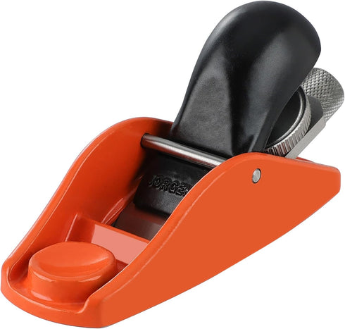 JORGENSEN NO.102 Mini Wood Planer, 3.5" Hand Plane for Woodworking, Adjustable Cutting Depth