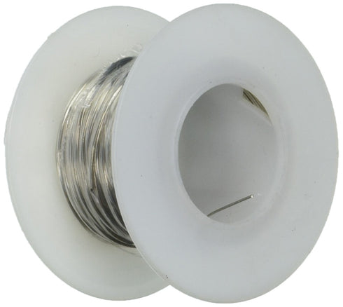 Jameco Valuepro Hook-up Wire, 24 AWG, Solid Tinned-Copper Bus Bar, 100' L, Silver