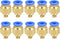PC4-M5 Push to Connect Fittings, 4mm Tube OD x M5 Thread, Straight Pneumatic Quick Fitting (10Pcs)