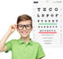 PECULA Snellen Chart, Wall Chart for Eye Exams, 10 ft, 9 x 14 in