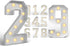 HYQFSAD 0, 100cm/3FT) LED Marquee Letters Large Light Up Letters Sign for Baby Shower Birthday Engagement Wedding Bar