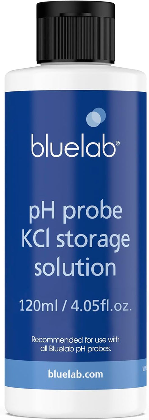 Bluelab STSOL120 KCL Storage Solution 120ml for pH Probe and Pen, Water, Soil, Hydroponic System