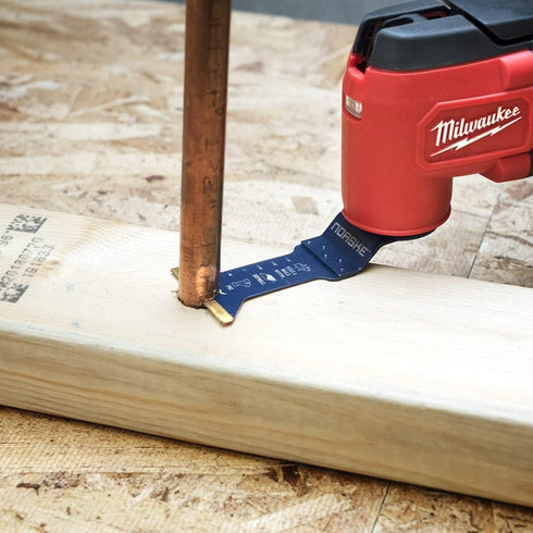 Norske Tools NOTP208 1-3/4 inch Wood & Metal Flush Cut Titanium Oscillating Multi Tool Accessory Blade
