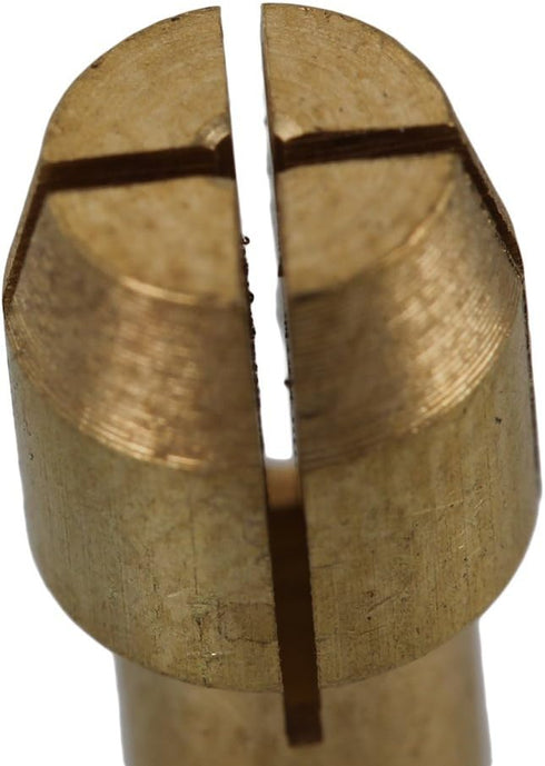 CNBTR Brass Collet for Rotary Tools, 0.5-3.2mm, Pack of 10 (4.3mm Shank Dia)