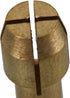 CNBTR Brass Collet for Rotary Tools, 0.5-3.2mm, Pack of 10 (4.3mm Shank Dia)