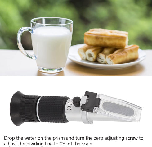 TOPINCN Refractometer, High Accuracy Testing Maple Sap for Maple Syrup Makers, Low Concentrated Sugar Solutions
