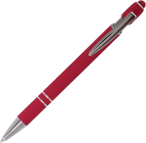 Thank You Premium Gift Stylus Pens for All TouchScreen Devices, Metal Soft Touch 2 in 1 Combo Pen (20 Pack)