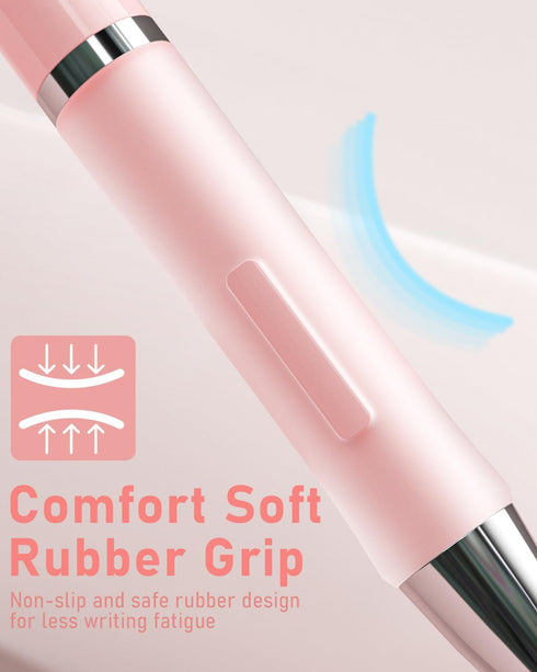 Nicpro 6PCS Pastel Mechanical Pencil Set, Cute 0.5 mm, 0.7 mm & 0.9 mm Pencils with 360PCS HB Lead Refills and Case
