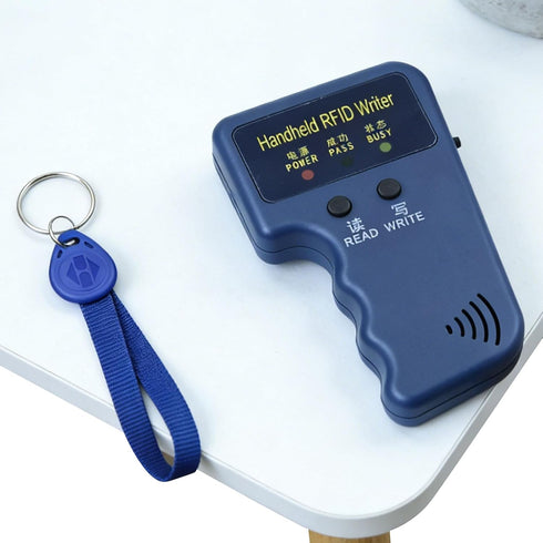 Generic 125KHz T5577 EM4305 (2 RFID Reader Writer Handheld RFID Writer Copier Smart ID car d Duplicator Used