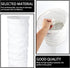 FERCAISH Bulb Paper Floor Lamp Shade, Foldable and Minimalist Style Rice Paper Lamps Classic Modern Paper Floor Light