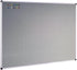 XBoard Grey Fabric Bulletin Board 36 x 24 inch, Wall Mounted Fabric Message Notice Board with Silver Aluminum Frame.