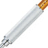 Uni M71010.26 Shift Pipe Lock Drafting 0.7mm Pencil, Silver Body with Orange Accent (M71010.26) by Uni-Ball
