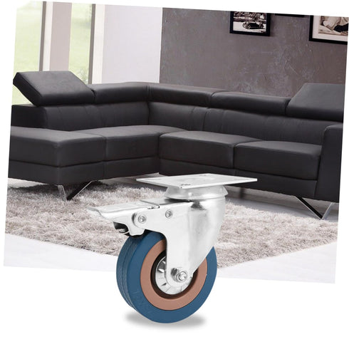 Industrial Swivel Caster Wheels - Heavy-Duty Rolling Cart Accessories