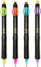 Anxiaoxuan 4 PCS Retractable Fun Outer Space Gel Pens with Large Capacity Refill