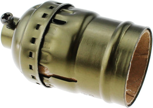 TAODAN 2PCS E26/E27 Old Style Aluminium Lampholders, Industrial Lampholder, Lamp Replacement for Floor Lamp, Table