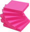 Early Buy Sticky Notes 3x3 Self-Stick Notes Rose Red Color 6 Pads, 100 Sheets/Pad by EARLY BUY