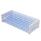 Transparent Plastic Test Tube Holder, 13mm x 50 Holes / 16mm x 50 Holes / 18mm x 40 Holes