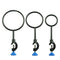 Lab Stand Support Retort Ring Set, 60mm, 80mm, 100mm - Lab Metalware Equipment