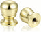 Psiriol Ball Lamp Finial Caps, 2Pcs 1/4-28 Inch Decorative Finial Knobs and Lamp