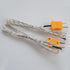 MECCANIXITY K Type Thermocouple with Plug, Temperature Sensor Probe -50 to 1100°C Stainless Steel