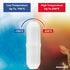 Magnetic Stir Bars 20pcs PTFE Magnetic Stirrer Mixer Bar, 20 mm/0.8 Inch Laboratory Stirrer Mixer Bar