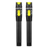 2PC 50km Visual Fault Locator Fiber Optic Tester with 2pc Singlemode 9/125µm FC Male to LC Female Adapter