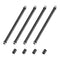 M METERXITY 4-Set Straight Pipe Lamp Stem Kit, 200mm(7.87") Long M10 Double End Thread