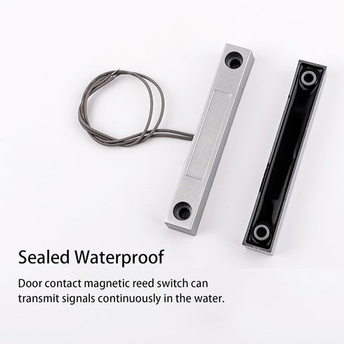 Home Security Wired Magnetic Reed Switch Alarm Sensor for Rolling Door, NC