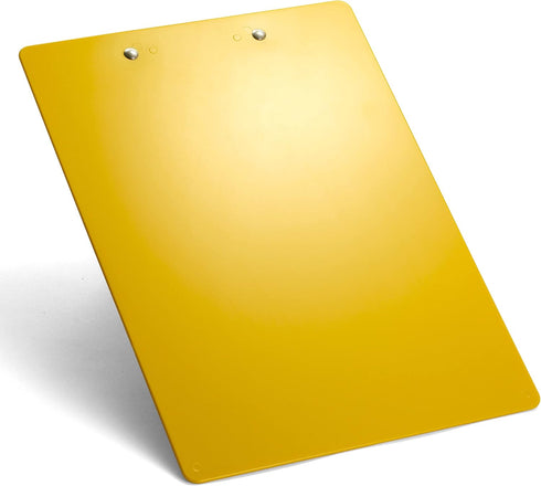 Officemate Recycled Plastic Clipboard, Letter Size, Yellow (83062)