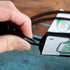 Metal Detector Friendly Lanyard with Badge Holder - 2 Card Display - Double Sided Open Face